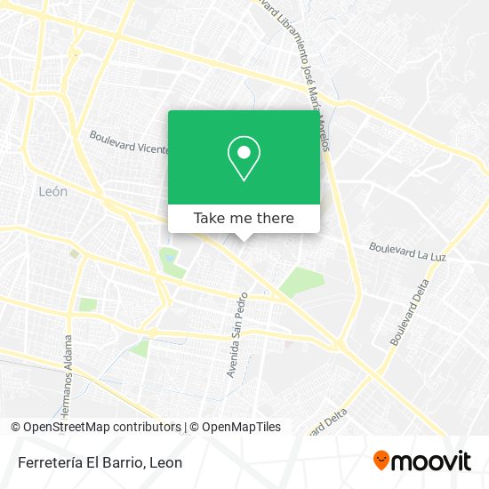 Mapa de Ferretería El Barrio