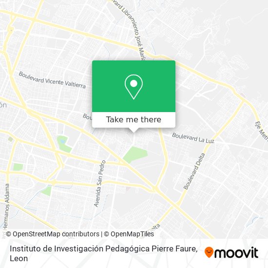 Instituto de Investigación Pedagógica Pierre Faure map
