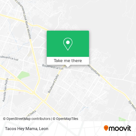 Mapa de Tacos Hey Mama