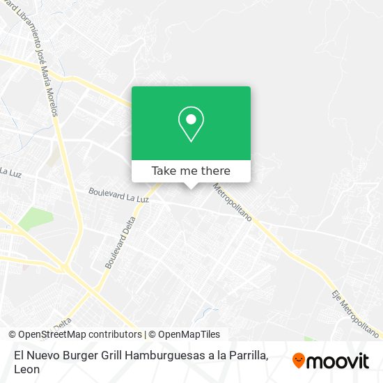 El Nuevo Burger Grill Hamburguesas a la Parrilla map