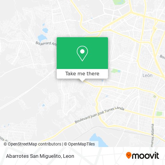 Abarrotes San Miguelito map