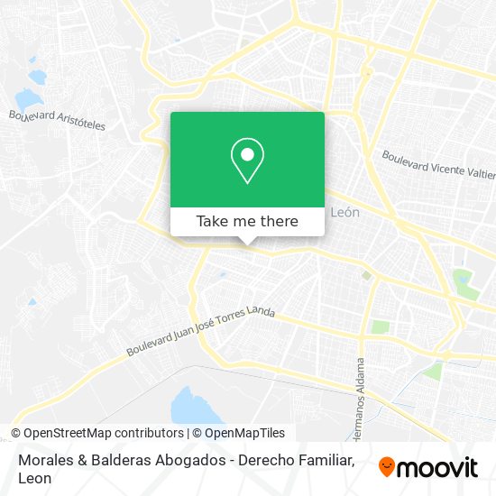 Morales & Balderas Abogados - Derecho Familiar map