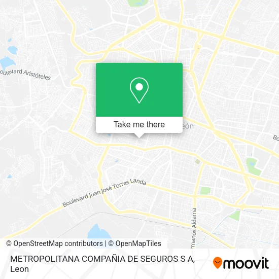 METROPOLITANA COMPAÑIA DE SEGUROS S A map