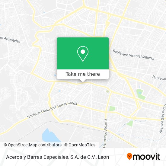 Aceros y Barras Especiales, S.A. de C.V. map