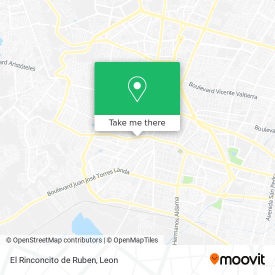 Mapa de El Rinconcito de Ruben