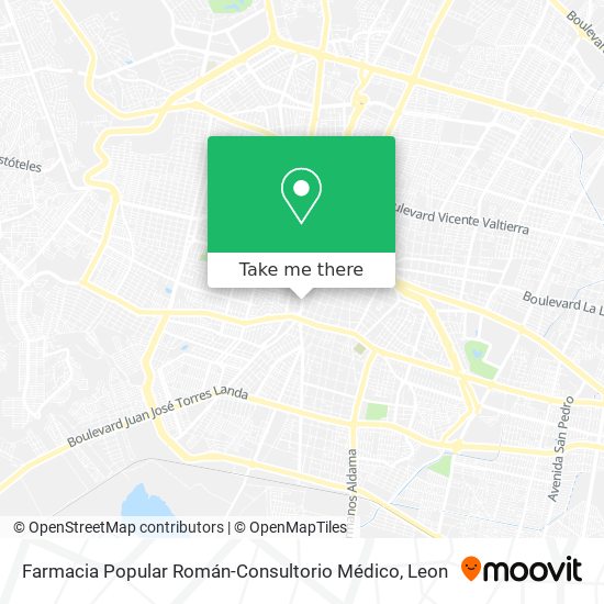 Farmacia Popular Román-Consultorio Médico map