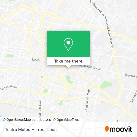 Teatro Mateo Herrera map