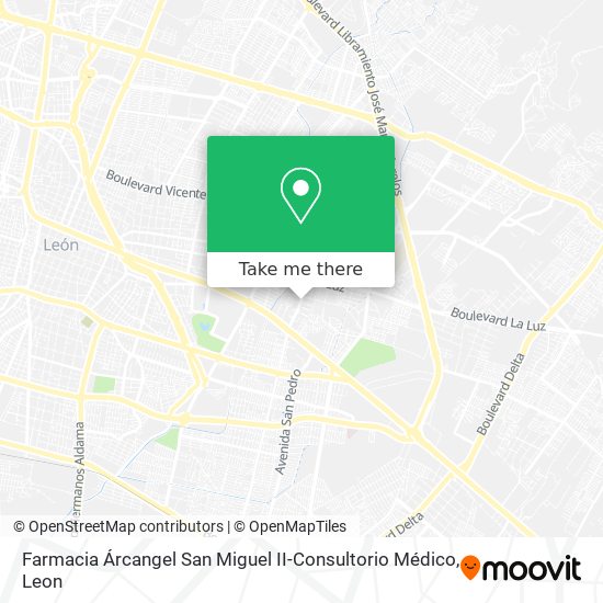 Mapa de Farmacia Árcangel San Miguel II-Consultorio Médico