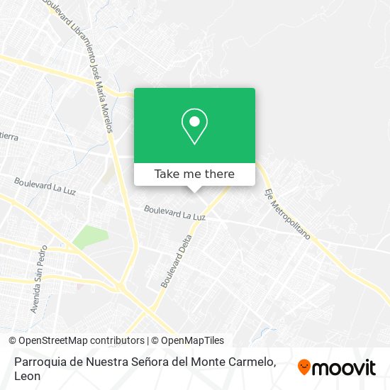 Parroquia de Nuestra Señora del Monte Carmelo map