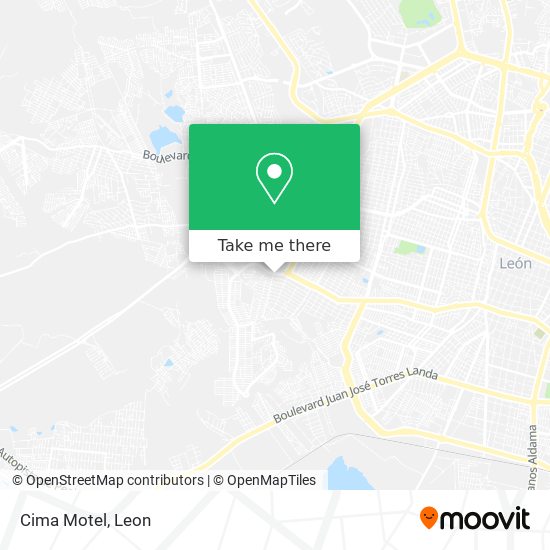 Cima Motel map