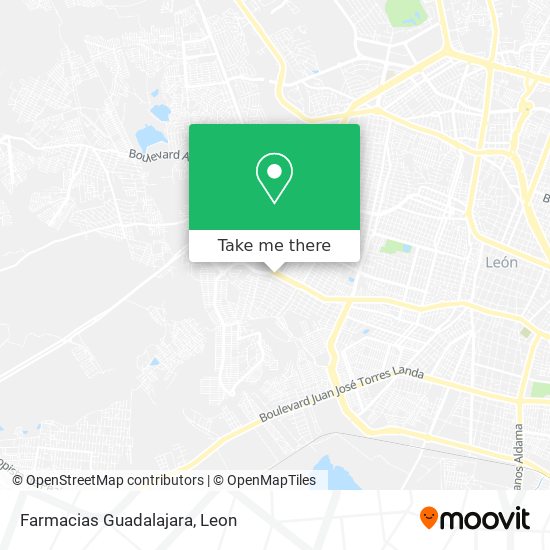 Farmacias Guadalajara map