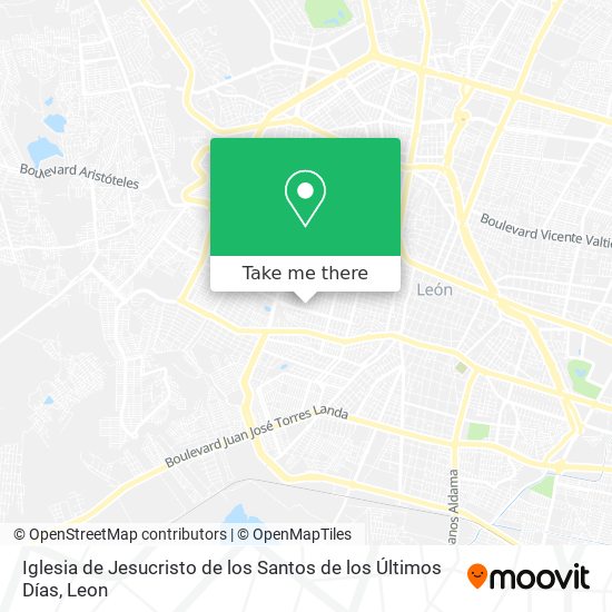 Iglesia de Jesucristo de los Santos de los Últimos Días map