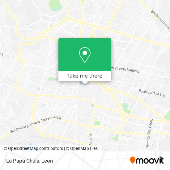 Mapa de La Papá Chula