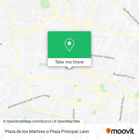 Plaza de los Mártires o Plaza Principal map