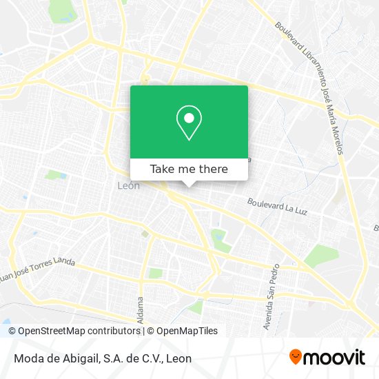 Mapa de Moda de Abigail, S.A. de C.V.