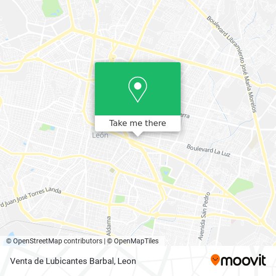 Venta de Lubicantes Barbal map