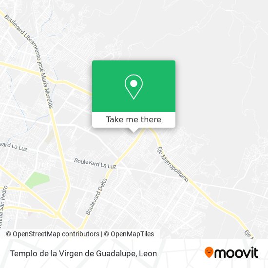 Templo de la Virgen de Guadalupe map