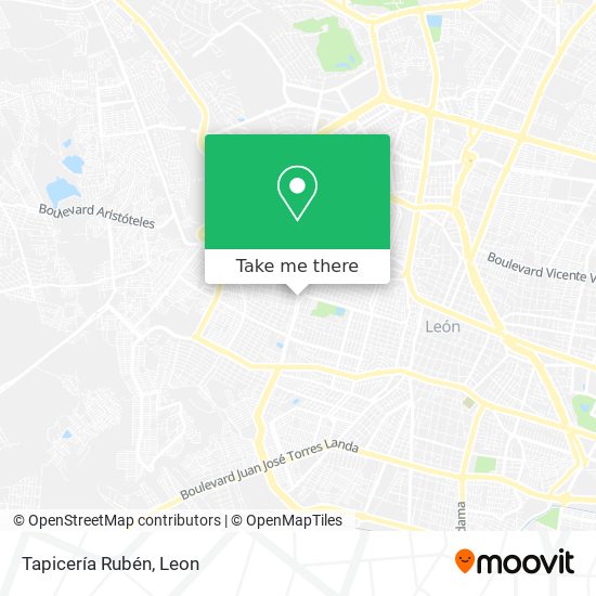 Mapa de Tapicería Rubén