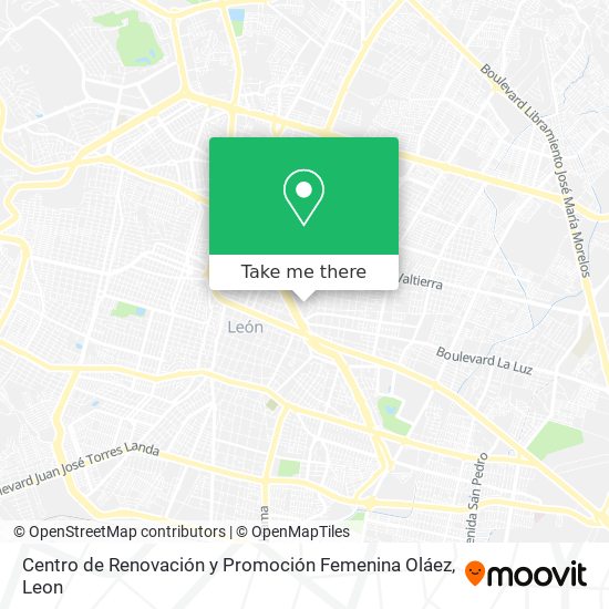 Centro de Renovación y Promoción Femenina Oláez map