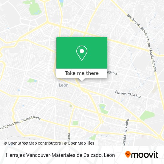 Herrajes Vancouver-Materiales de Calzado map