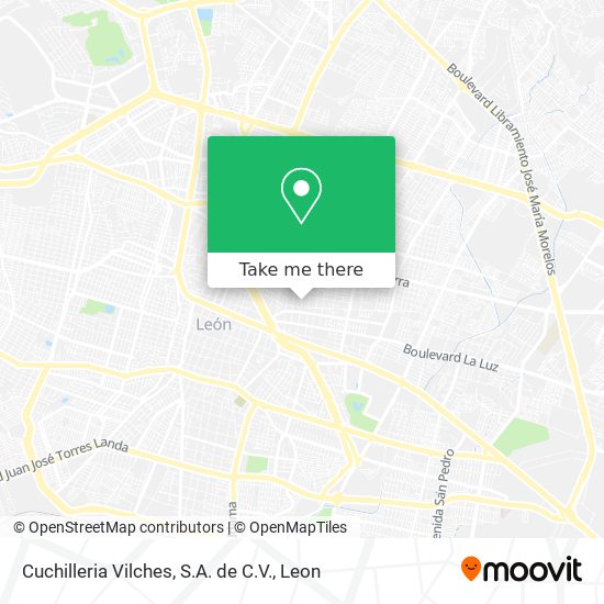 Mapa de Cuchilleria Vilches, S.A. de C.V.