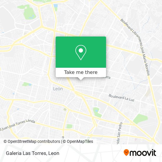 Mapa de Galeria Las Torres