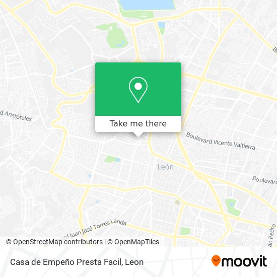 Mapa de Casa de Empeño Presta Facil