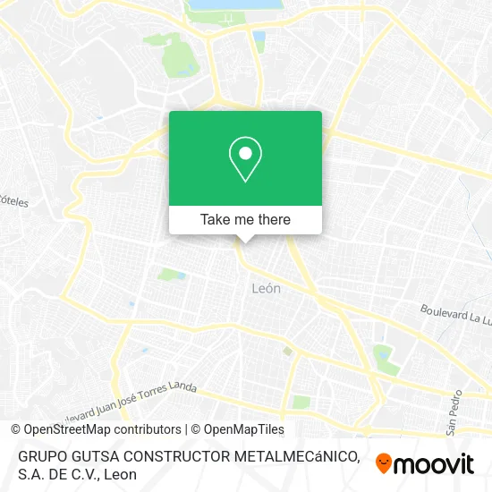 GRUPO GUTSA CONSTRUCTOR METALMECáNICO, S.A. DE C.V. map