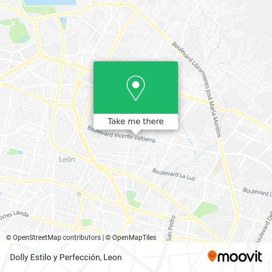 Mapa de Dolly Estilo y Perfección