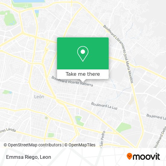 Emmsa Riego map