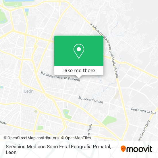 Servicios Medicos Sono Fetal Ecografia Prrnatal map