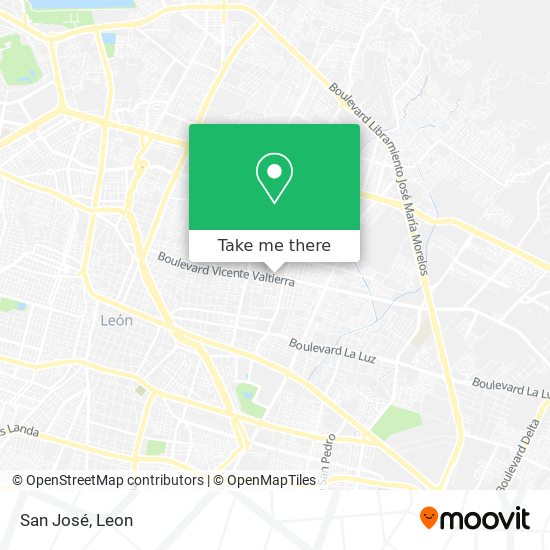 San José map