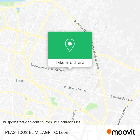PLASTICOS EL MILAGRITO map