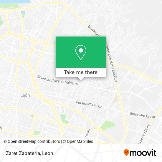 Mapa de Zaret Zapateria