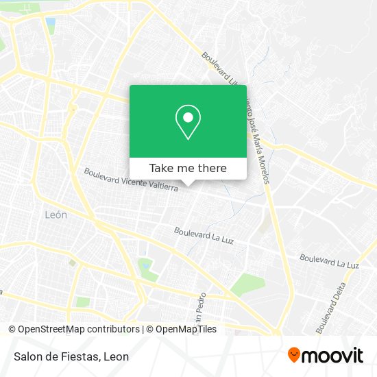 Mapa de Salon de Fiestas