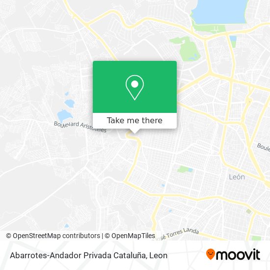Mapa de Abarrotes-Andador Privada Cataluña