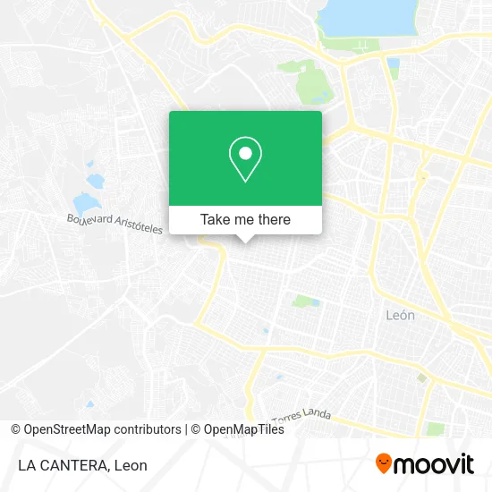 LA CANTERA map