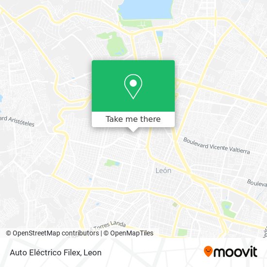 Mapa de Auto Eléctrico Filex
