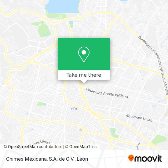 Chimes Mexicana, S.A. de C.V. map