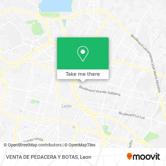 VENTA DE PEDACERA Y BOTAS map