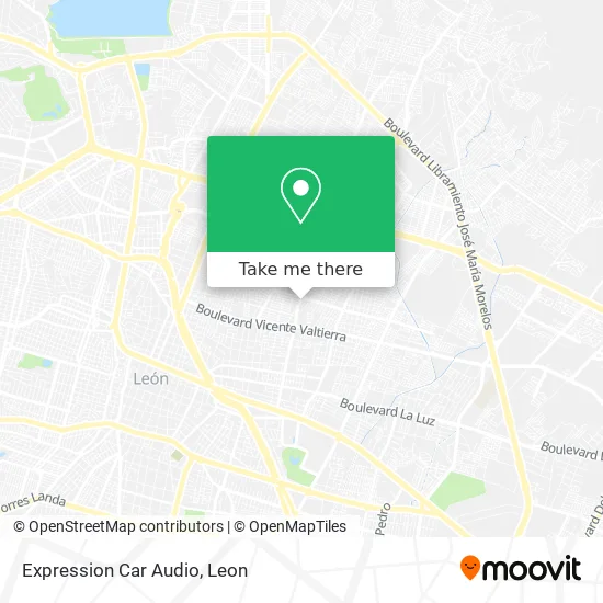 Expression Car Audio map