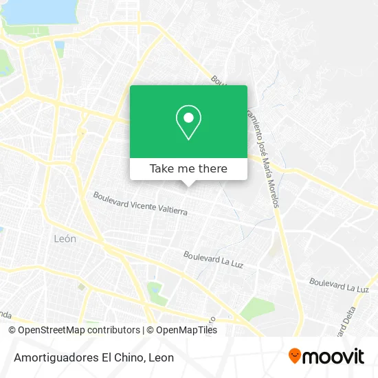 Amortiguadores El Chino map