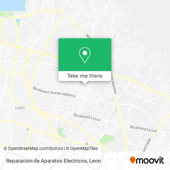 Reparacion de Aparatos Electricos map