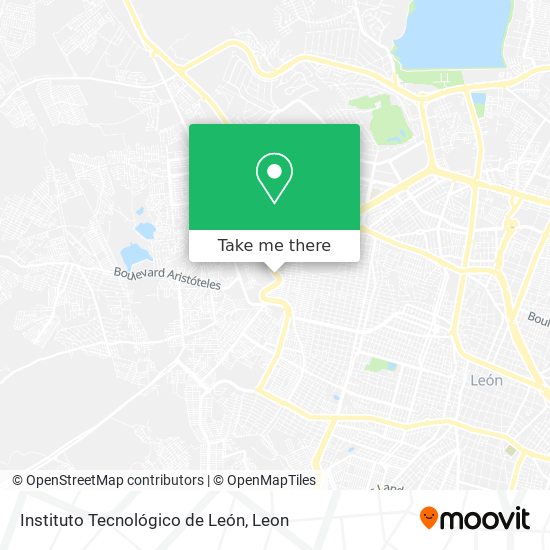 Mapa de Instituto Tecnológico de León