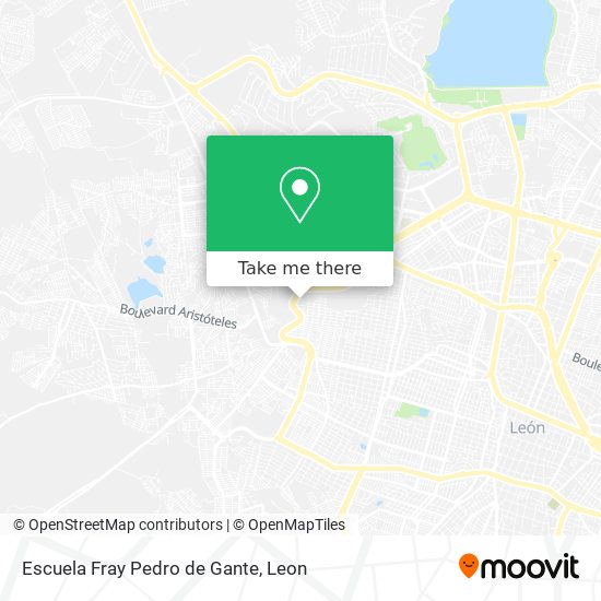 Escuela Fray Pedro de Gante map