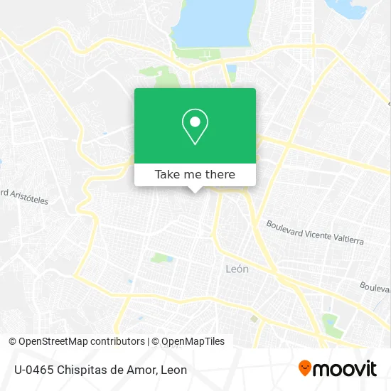 U-0465 Chispitas de Amor map