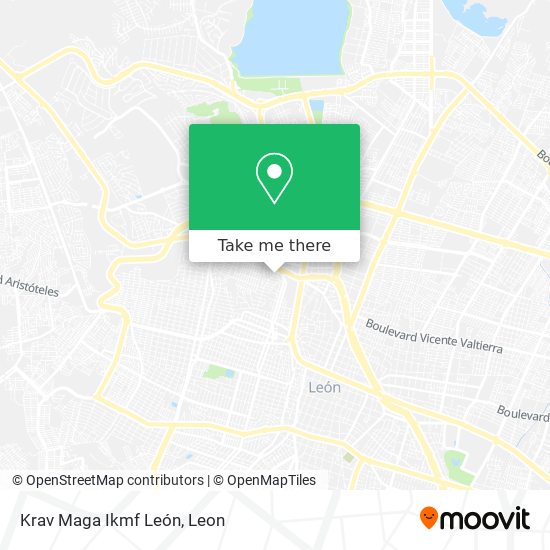 Krav Maga Ikmf León map