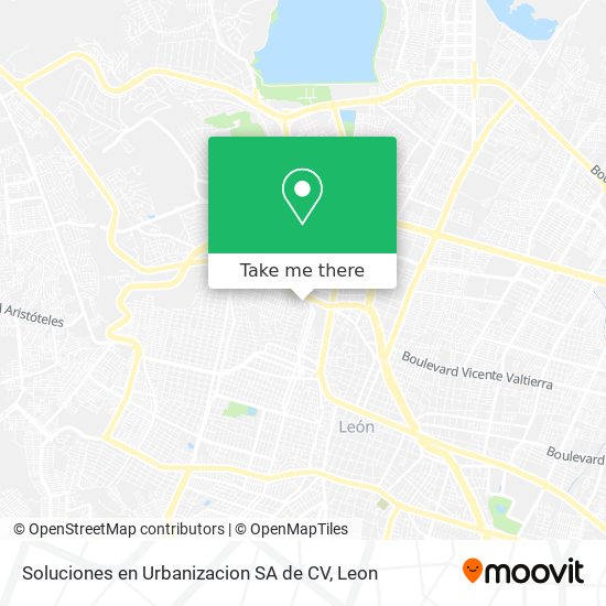 Soluciones en Urbanizacion SA de CV map