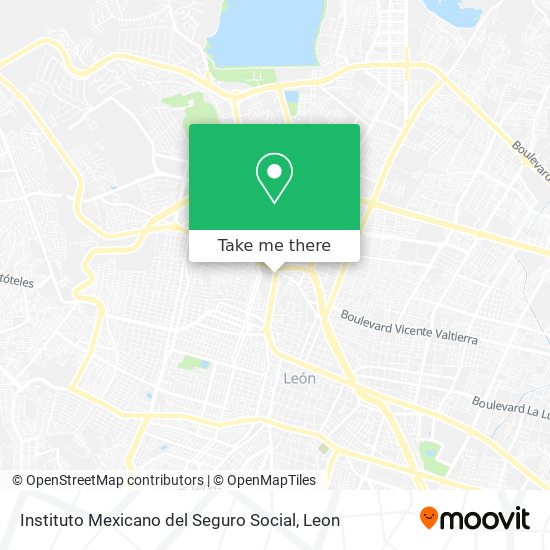 Instituto Mexicano del Seguro Social map