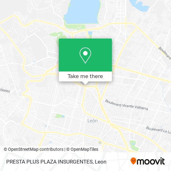 PRESTA PLUS PLAZA INSURGENTES map